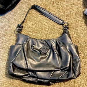 Vera Wang Silver Purse